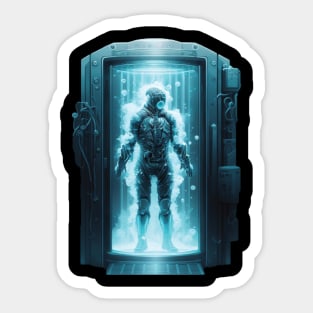 born of the replicant Sticker